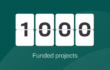 graphic of our 1000 projects